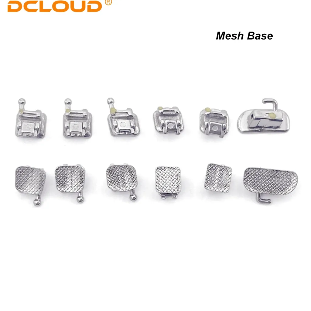 Dental Orthodontic Passive Self Ligating Brackets Brace Mesh Base Mini · Image 4