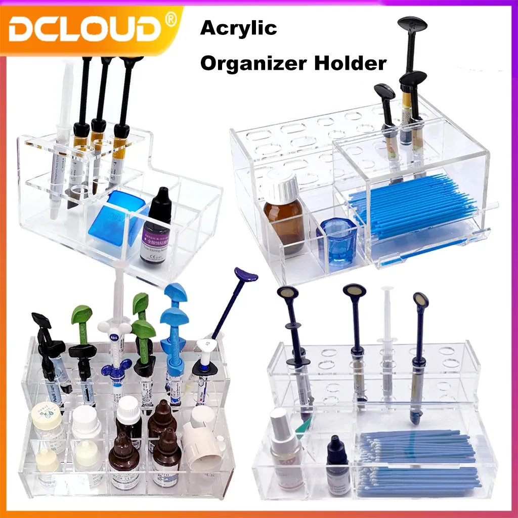 Dental Acrylic Organizer Oral Material Storage Applicator Dispenser · Image 1