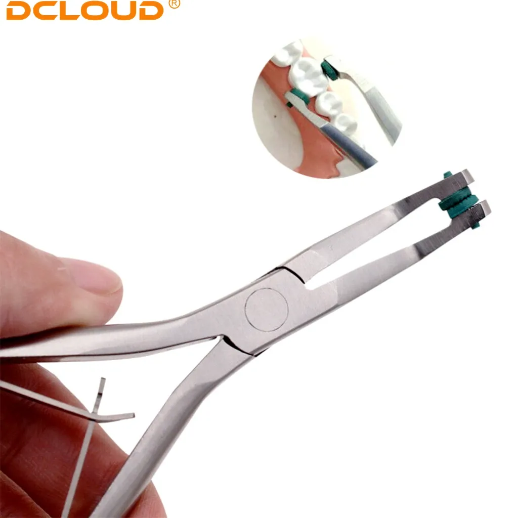 Dental Stainless Steel Crown Plier Forceps for Removing Temporary · Image 2