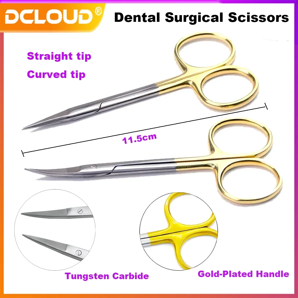 Dental Surgical Scissors Stainless Steel 11.5cm Needle Holder Plier · Image 1