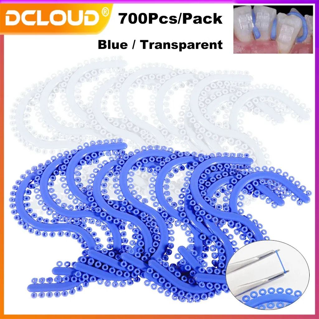 Dental Orthodontic Elastic Separator Separating Ligature Ties Rubber · Image 1
